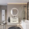 Cezares ECO-CER-N-1200-2C-SO-GR-P ECO-CER-N База под раковину подвесная с двумя выкатными ящиками, Grafito, 1200x457x500, ECO-CER-N-1200-2C-SO-GR-P
