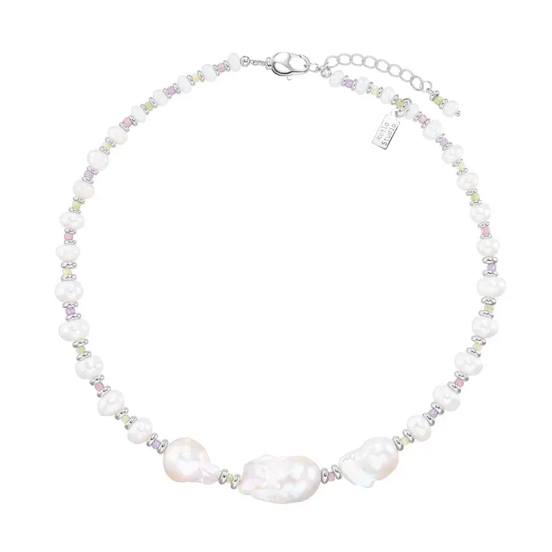 

Колье Pearl Hug Silver Necklace