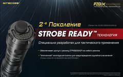 Фонарь Nitecore P20IX 4000 lm