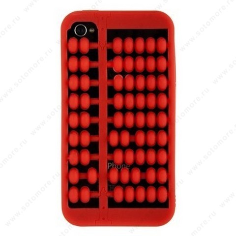 Накладка силиконовый для iPhone 4s/ 4 тема 7 вид 2