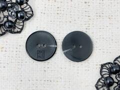 Пуговицы, d 2,1 см, чёрный