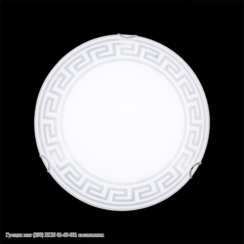 D250 Светильник Греция мат НПБ 01-60-001 Хром/Белый (Только по 4 шт)
