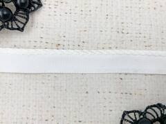 Лента отделочная кант, ш. 1 см, пр-во Беларусь, белый