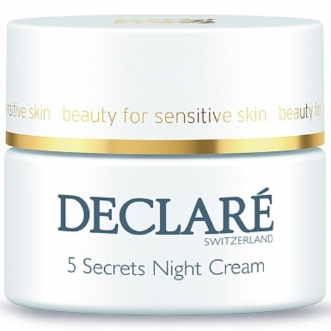 Declare 5 Secrets Night Cream Ночной восстанавливающий крем «5 секретов»