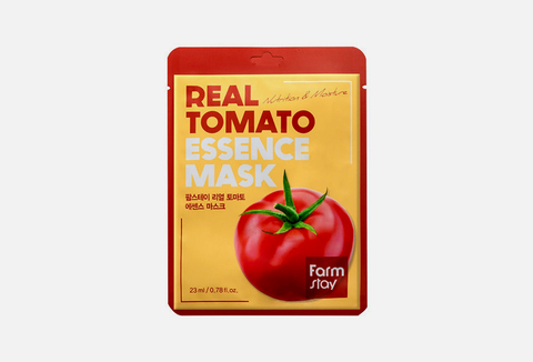 FARM STAY Тканевая маска для лица с экстрактом томата Real Tomato Essence Mask (23 мл)
