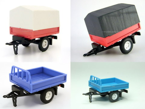 Trailer Bison for Lada 1:43 Agat Mossar Tantal