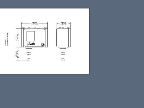 Реле давления KP5 Danfoss 060-117966