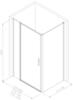 Allen Brau 3.31010.00 + 3.31013.00 Душевой уголок Allen Brau Priority 140x80 хром 3.31010.00 + 3.31013.00