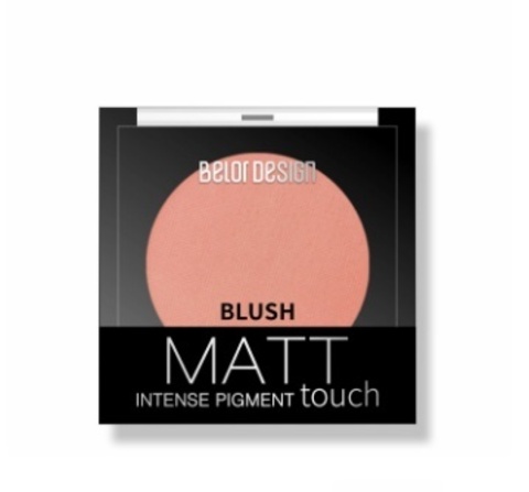 BelorDesign Румяна для лица Matt Touch тон 203 пряный латте