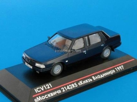 Moskvich-2142R5 Prince Vladimir early edition 1997 dark blue 1:43 ICV121