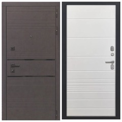 Купить Входная дверь L 43 - ФЛ 700 ПВХ ясень белый