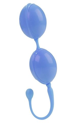 Голубые каплевидные вагинальные шарики L'amour Premium Weighted Pleasure System - California Exotic Novelties L'Amour SE-4649-12-3