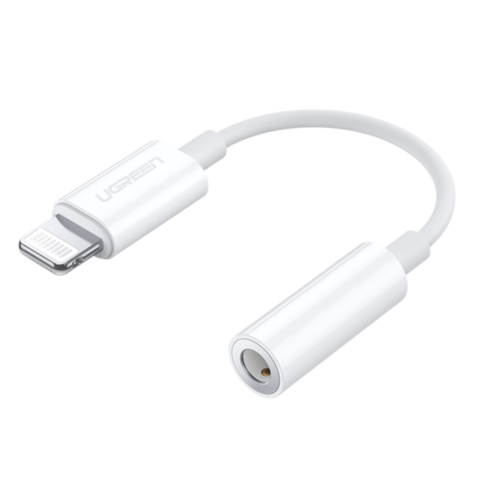 Адаптер UGREEN Lightning to 3.5mm Headphone Jack Adapter US212