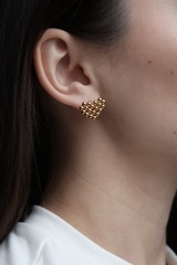 Серьги HEART gold