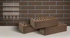 Кирпич TEREX Мокко рустик с песком 1НФ