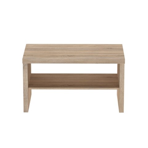 Журнальный столик ЭНКЕЛЬ 82С, 50*82*45 см, дуб беленый