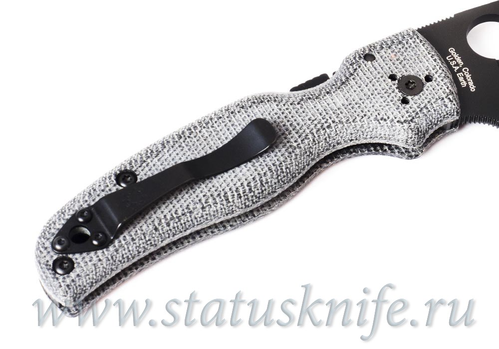 Нож Spyderco SHAMAN C229MGYS45BKP Exclusive Smoky Gray
