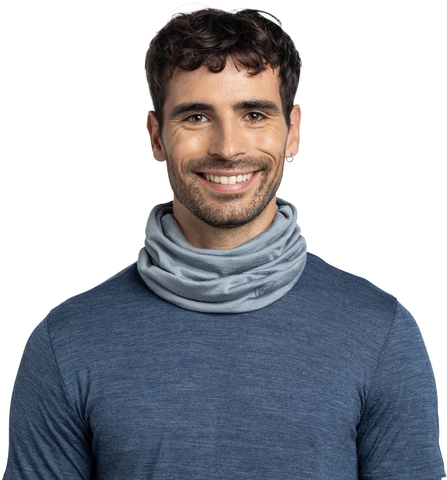 Картинка шарф-труба Buff Merino Lightweight Solid Flint - 2
