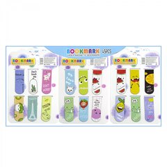 
          Набор магнитных закладок, Alingar, 120х20 мм, " Ассорти", (монстирики,фрукты,кошечки), 6шт. европодвес