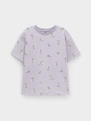 фуфайка  для девочки  КР 302878/сиреневый 3710 Н090 к647