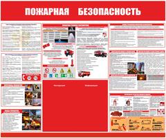 Информационный стенд "Пожарная безопасность"