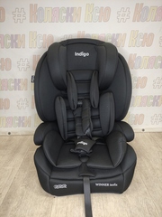 Автокресло детское Indigo Winner Isofix группа 1/2/3 (9-36) черный