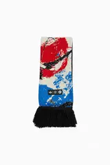 Шарф футбольный adidas Manchester United x Stone Roses 25/26 - многоцветный