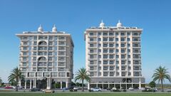 ЖК "NOVITA SQUARE RESIDENCE" Турция, Махмутлар, Аланья. полами Современный комплекс в 700 метрах от моря. Просторные планировки, тёплые полы в пентхаусах и отличная инфраструктура. Удобен как для жизни, так и для инвестиций