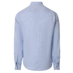 Рубашка мужская Casamoda 126130530-102 льняная голубая