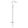 GROHE Tempesta 26672001 Душевая система с термостатом для настенного монтажа, хром (замена арт. 26672000)