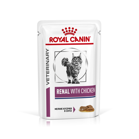 Royal Canin Renal пауч для кошек с цыпленком 85г