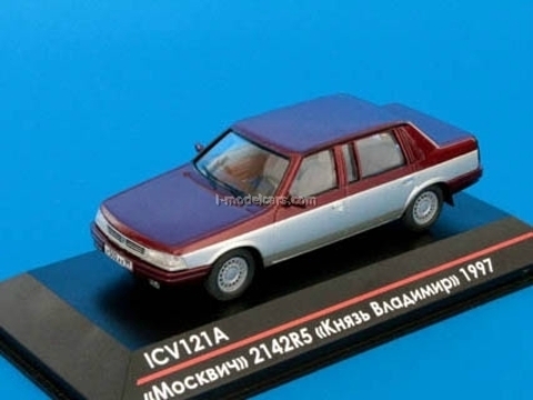 Moskvich-2142R5 Prince Vladimir early edition 1997 Moscow Mayor's Office 1:43 ICV121A