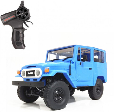 Радиоуправляемый внедорожник WPL Toyota FJ40 Blue 4WD масштаб 1:16 2.4G - WPLC-34-BLUE