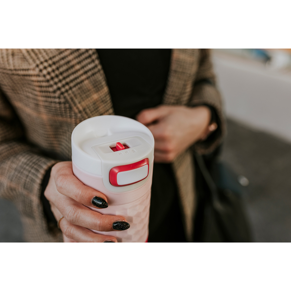 Термокружка Kambukka Etna Grip (500 мл), Ярко-розовый, арт. 11-01048 - фото 5