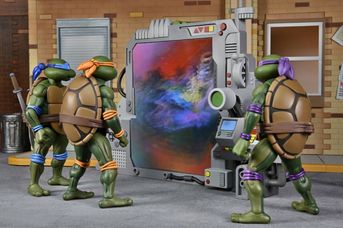 NECA Teenage Mutant Ninja Turtles Donatello s Portable Portal Generator 28oi.ru