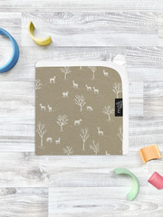 Двусторонний плед Mjölk Лес New