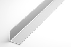Профиль уголок Лука 20*20*1,5 Уп 06.2000.501л серебро