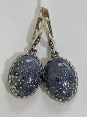 Бенуа (серьги из серебра)