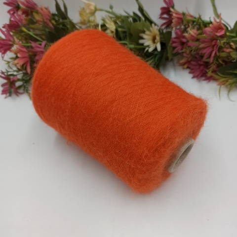 Soriano by Pecci Filati вспушенная альпака 1500м/100гр Оранжевый 02