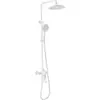 Abber Weiss Insel AF8016FWL Душевая стойка с изливом, белый матовый