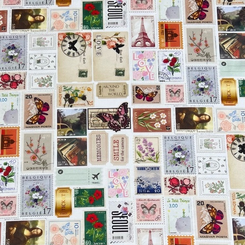 В ПУТИ, БАБОЧКИ, МАРКИ, БИРКИ - 100% хлопок