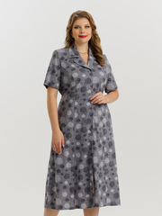 4536 Халат на пуговицах