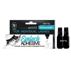 TF Клей для накладных пучков, ресниц - ПРОЗРАЧНЫЙ (2шт*1гр) CTG02