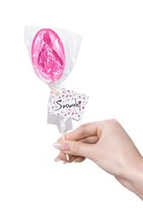 Леденец в форме вагины со вкусом айриш крим - 50 гр. - 