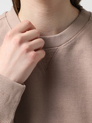 Свитшот Alpha Industries Essential French Terry Crewneck Gen II Atlas Khaki (Бежевый)