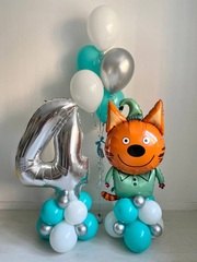 Воздушные шары Три кота Компот №3434