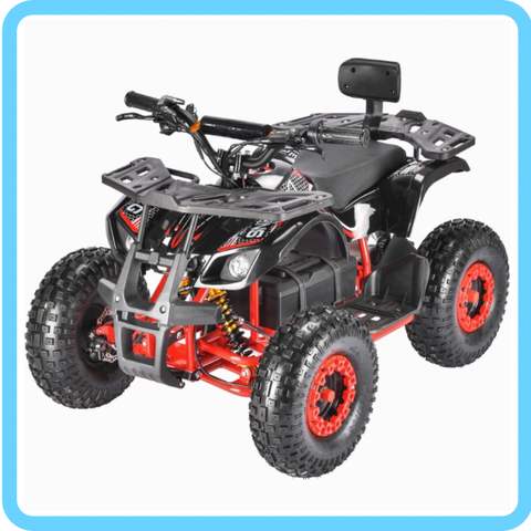 Детский электрический квадроцикл WHITE SIBERIA SNEG 1500W