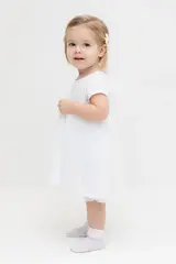 платье  для девочки  К 5858/белый