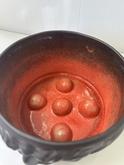 Фарфоровая чаша для бритья 