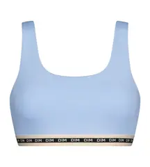 Бюстгальтер-топ без косточек DIM 0DD8 | Лазурно-Голубой